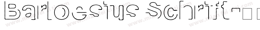 Barloesius Schrift字体转换